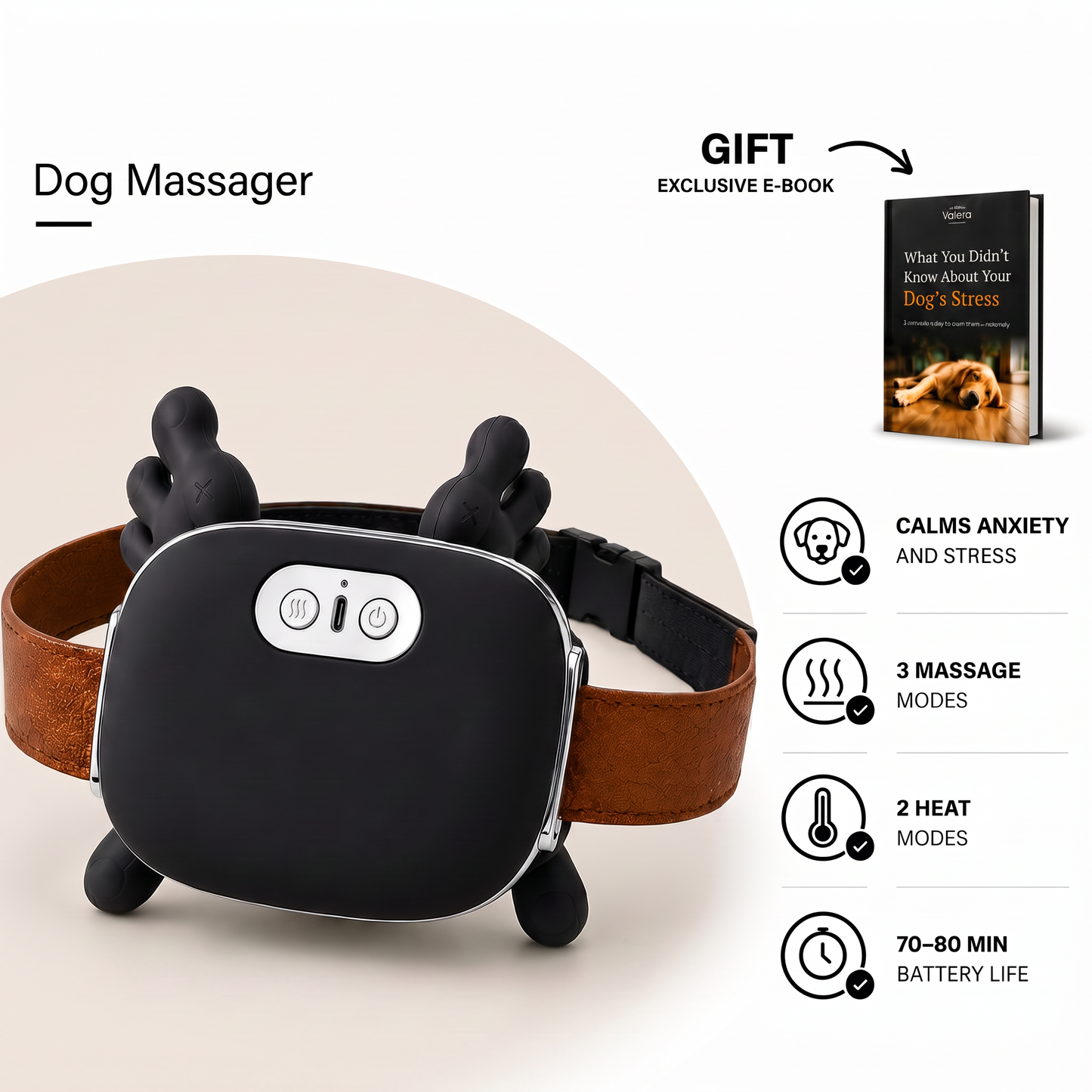 TheraPaw™ Calming Massager: For Pets & People.