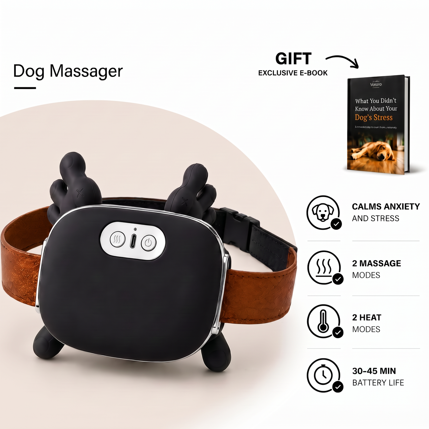 TheraPaw™ Calming Massager: For Pets & People.