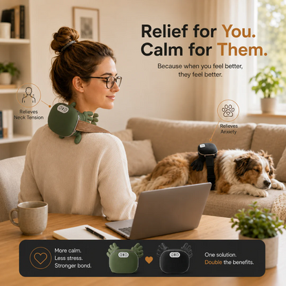 TheraPaw™ Calming Massager: For Pets & People.